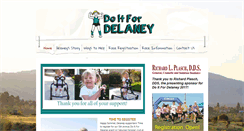 Desktop Screenshot of doitfordelaney.com